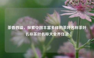 茶香四溢，探索中国丰富多样的茶叶名称茶叶名称茶叶名称大全乔任梁