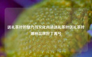 送礼茶叶的魅力与文化内涵送礼茶叶送礼茶叶哪种品牌好丁禹兮