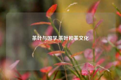 茶叶与国学,茶叶和茶文化-第1张图片-茶世界