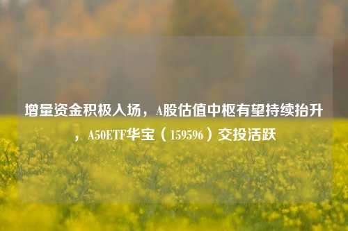 增量资金积极入场，A股估值中枢有望持续抬升，A50ETF华宝（159596）交投活跃-第1张图片-茶世界