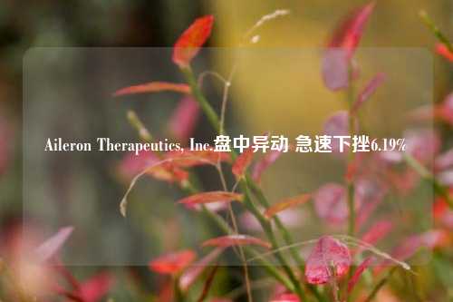 Aileron Therapeutics, Inc.盘中异动 急速下挫6.19%-第1张图片-茶世界