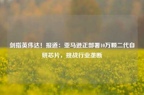 剑指英伟达！报道：亚马逊正部署10万颗二代自研芯片，挑战行业垄断-第1张图片-茶世界