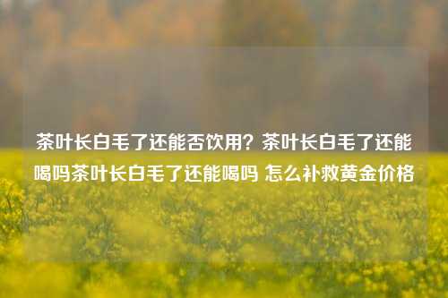 茶叶长白毛了还能否饮用？茶叶长白毛了还能喝吗茶叶长白毛了还能喝吗 怎么补救黄金价格-第1张图片-茶世界